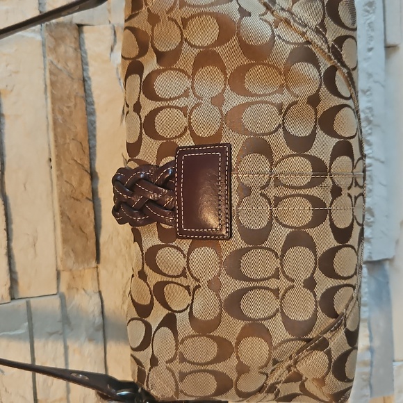 Coach #6314 Vintage Y2K SOHO Hobo Signature Brown Canvas/Leather Bag - Picture 5 of 13